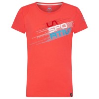 La Sportiva tricou STRIPE EVO W Hibiscus